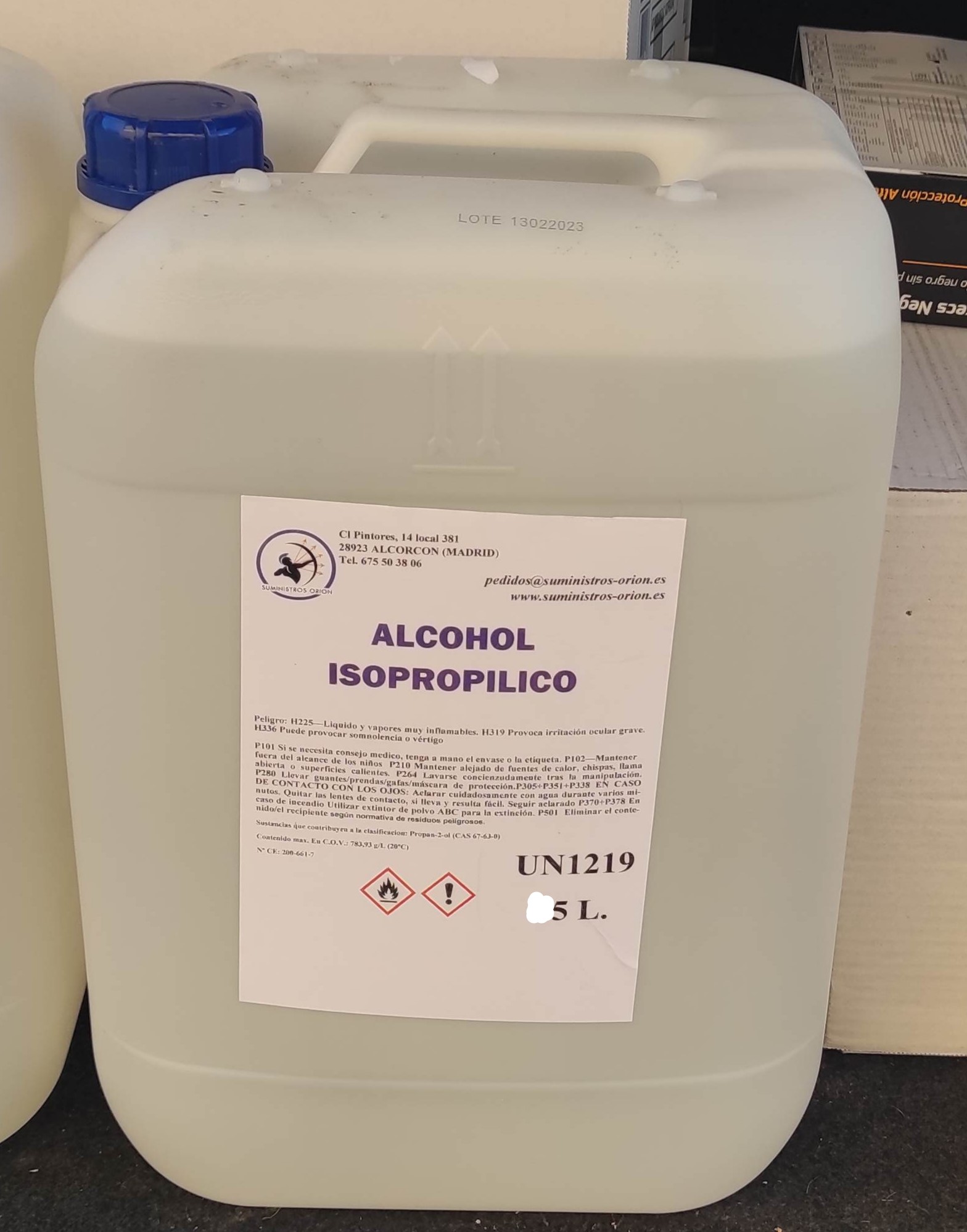 Isopropanol Puro 99 9 Alcohol Isopropílico 5 L